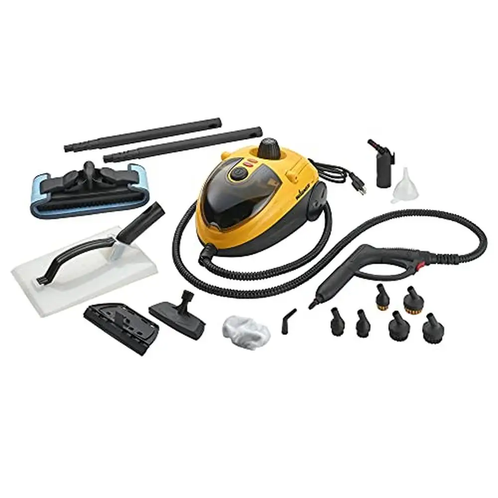 On-Demand Steam Cleaner & Wallpaper Removal Power Steamer 18 Attachments Multipurpose 40oz Chemical-Free 212°F 40mins Run Time