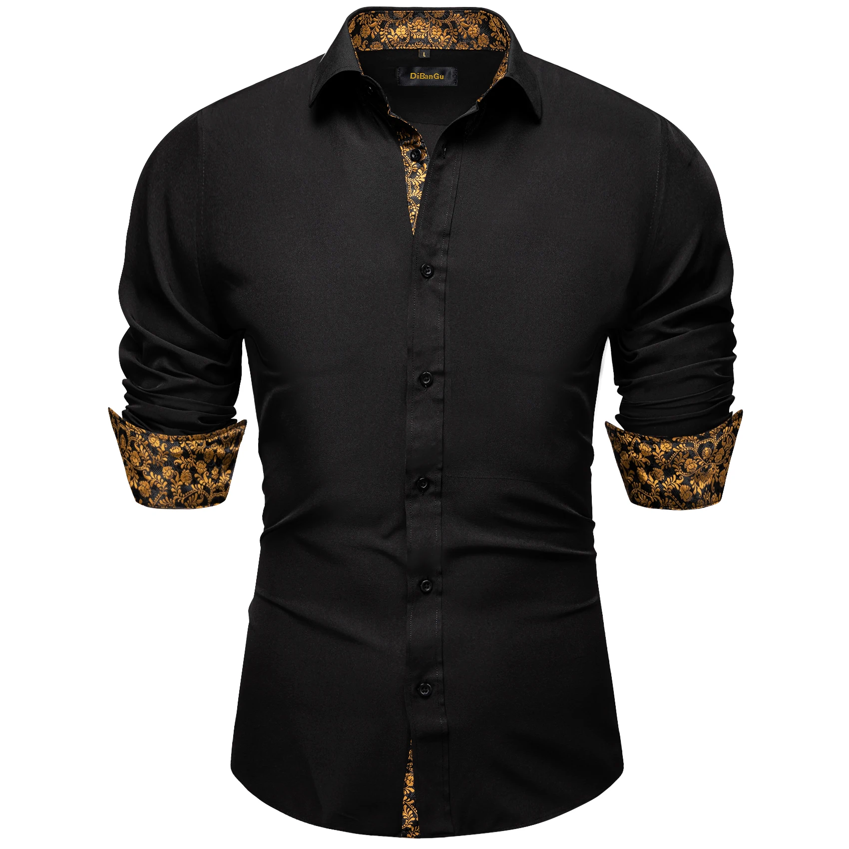 Formal Men Shirt Long Sleeves Long Sleeves Luxury Brand 2022 Designer camisa Spring Fall  Button-Down Collar Shirts For Man Gift