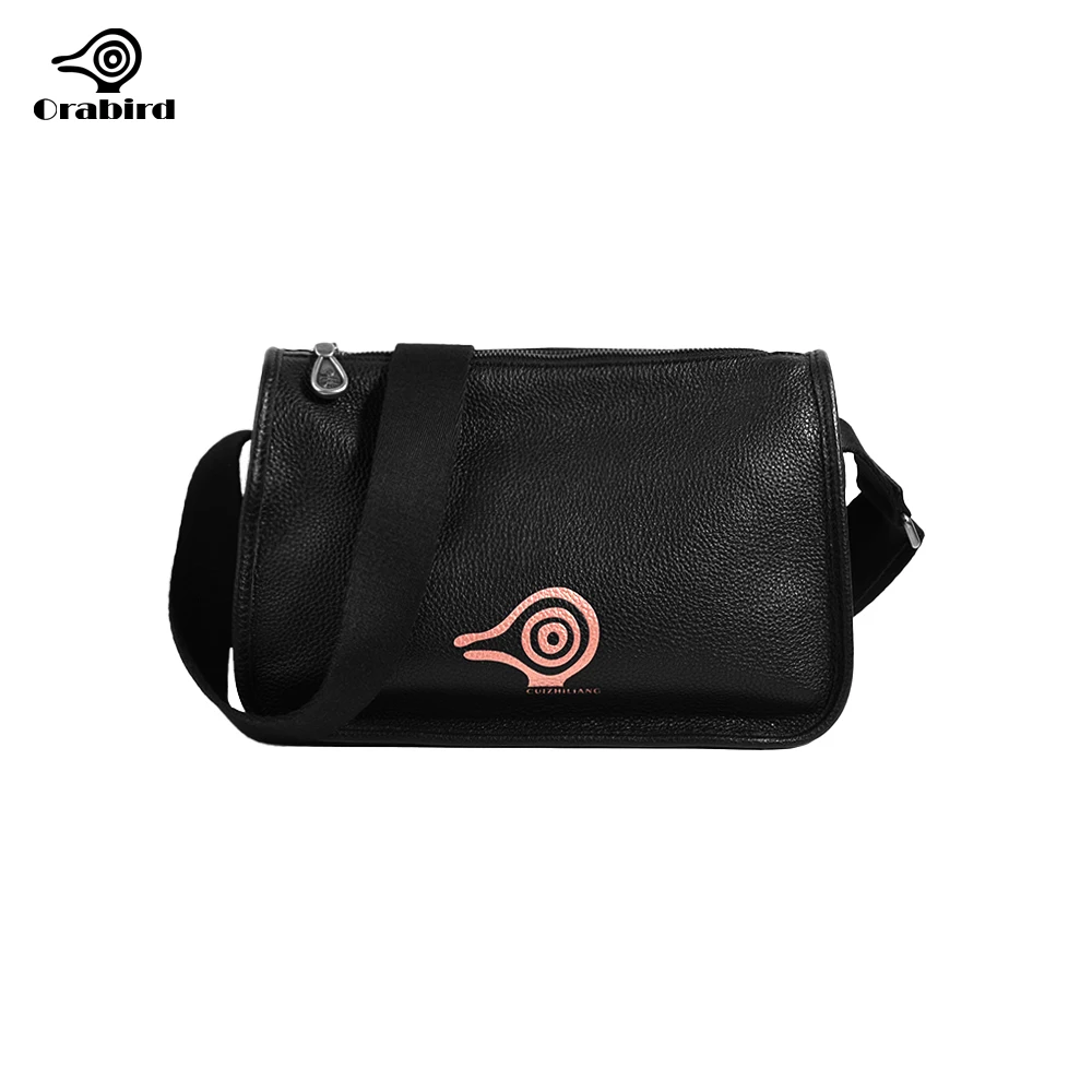 Orabird Women\'s Bag 2024 Trend with Wide Shoulder Strap Soft Cow Leather Cross-Body Handbag Large Vintage Casual Handbags