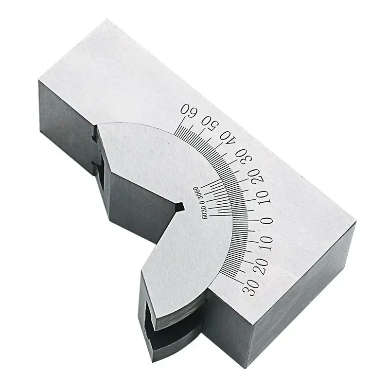 0.01MM Milling Machine Precision Parts  Adjustable Angle Gauge Pad  Machine Angle Pad Iron Precision V-shaped
