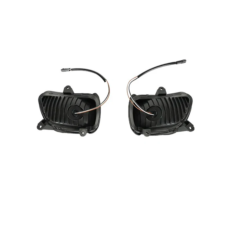 2PCS Smoke Motorcycle Indicators Turn Signal light Side Rear View Mirror Turn Signal Fit For Honda Goldwing GL1800 2001-2017
