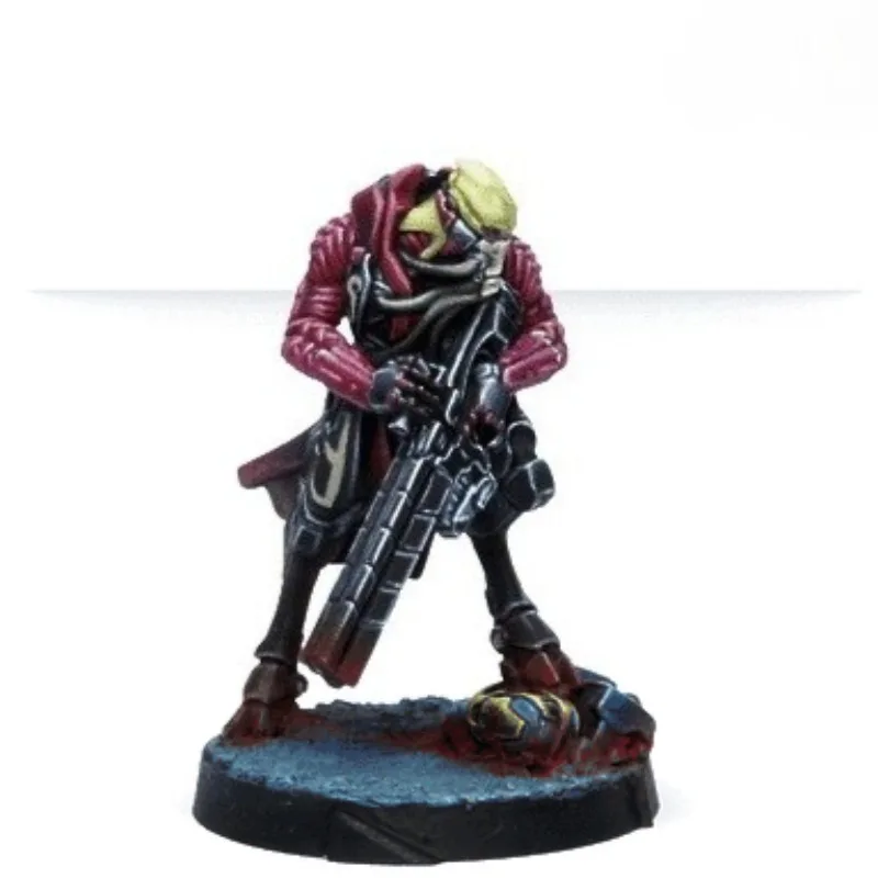 Sniper Warrior 28mm Resin Miniature Unassembled Unpainted Figure Tabletop Wargame Model Kit for Hobby Painting & Collection