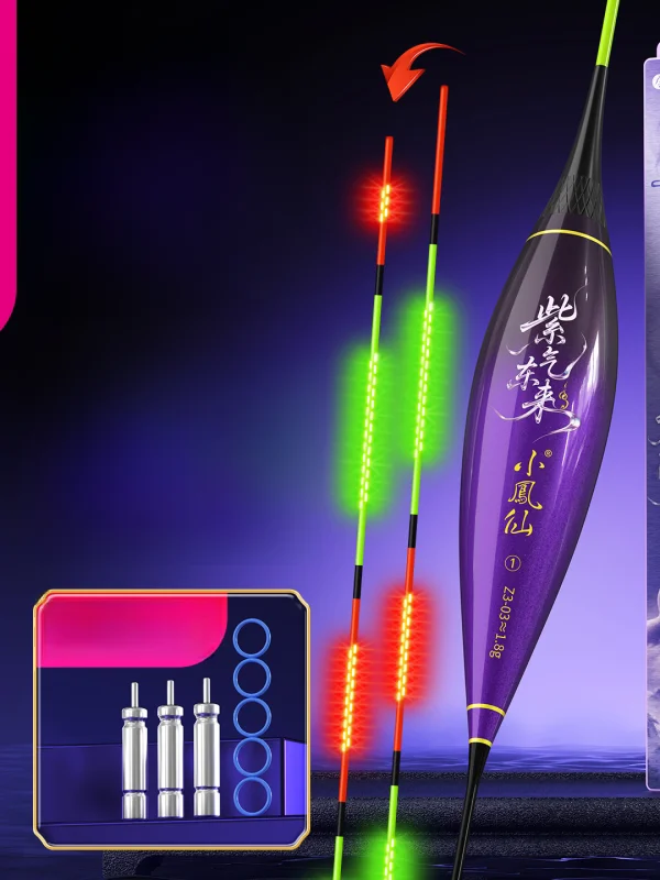 xiao-feng-xian-oled-night-glow-fishing-bobber-color-changing-soft-light-tail-double-row-lamp-tail-floating-marker-outdoor-cam