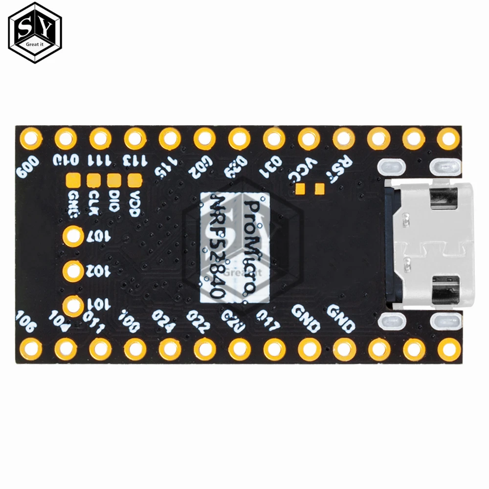 NRF52840 لوحة تطوير ، متوافقة مع Nice! نانو V2.0 إدارة شحن بلوتوث ، برو مايكرو NRF52840