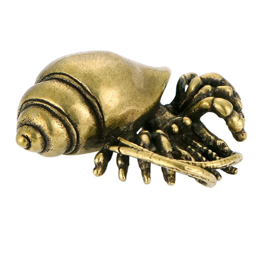 Tea Favors Brass Animals 3.3*3.2cm 31g Brass Decoration for novel And Creative Retro Appearance Desktop Affordable