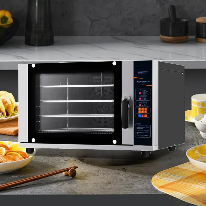 فرن جديد متعدد الوظائف، فرن 35 لتر، صينية خبز 3 طبقات، فرن تسخين دوران الهواء الساخن، فرن خبز أوتوماتيكي
