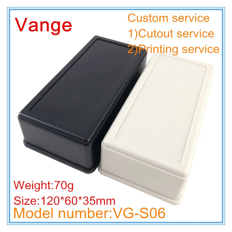 Vange device junction box 120*60*35mm ABS plastic project box