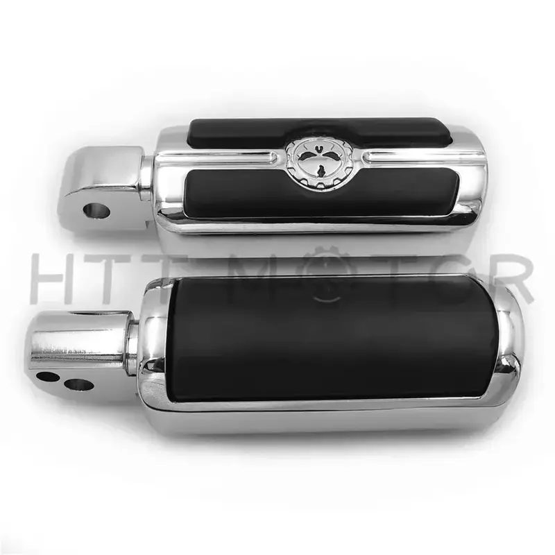 Gear Skull Footpegs For Harley passenger 2018-later Softail Fat Boy FLFB Fat Bob 2020-later LiveWire Motorcycle Accessories - Image 2