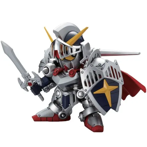 Bandai-Kit de modelo de Gundam SD BB 370 LEGEND KNIGHT GUNDAM, colección de figuras de acción de Gunpla, figura de Anime