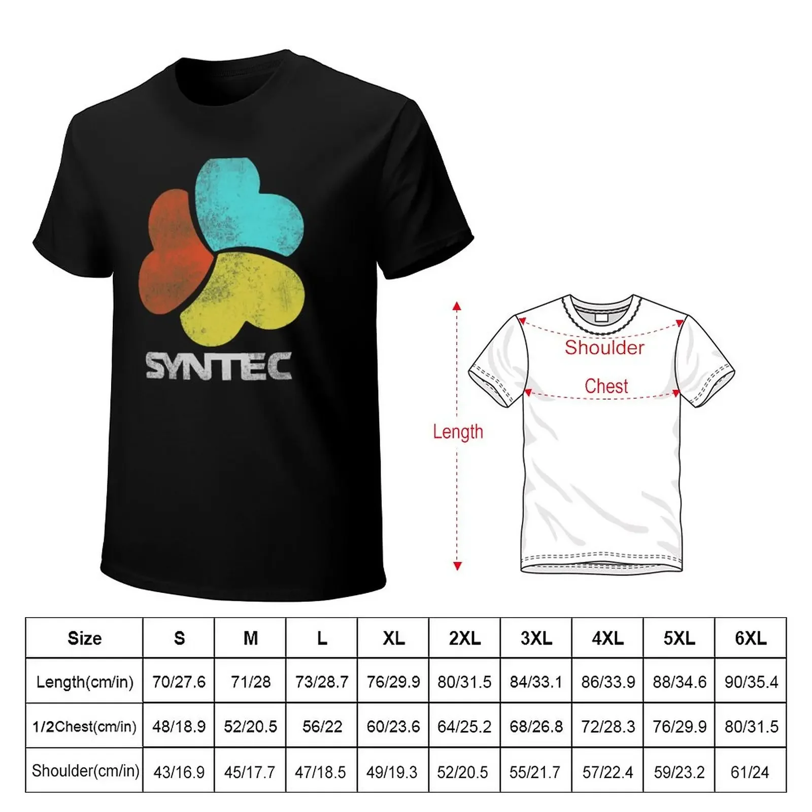 project 863 syntec T-Shirt Short sleeve tee blacks anime mens graphic t-shirts big and tall