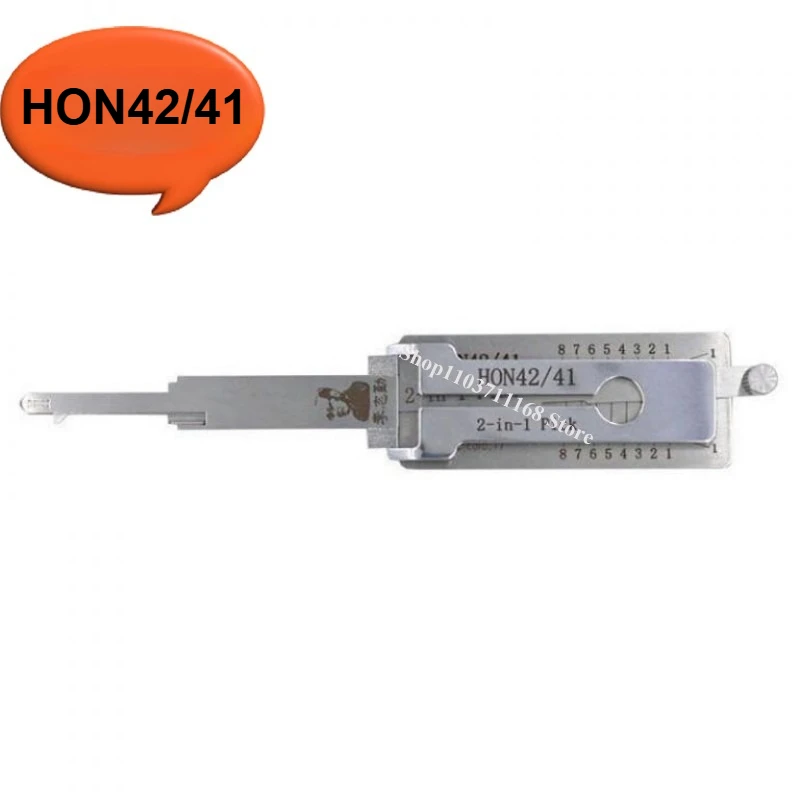 

LISHI 2-in-1 for Honda Motorcycle Pickup/decoder HON42/41 Locksmith Tool Lock Picking Pick Ganzua Kit Set Complete Locksmith