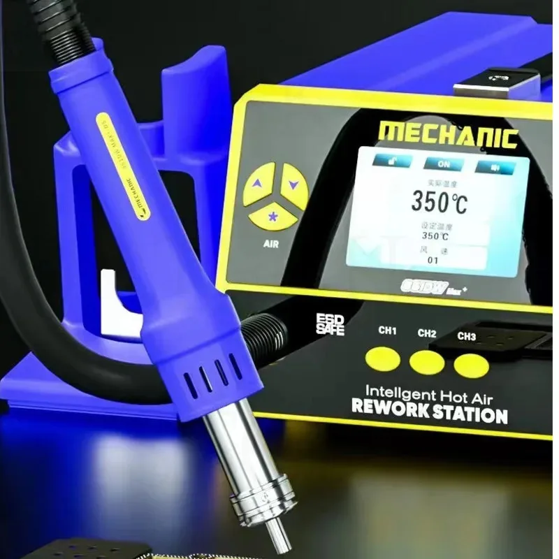 Hot Air Rework Station MECHANIC 861DW Max+ Lead Free Heat Gun DIgital BGA Soldering Station for Phone PCB Welding Repair