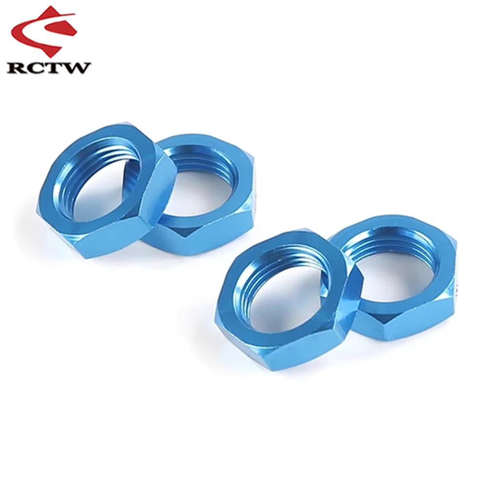 High-Quality Metal 24mm Front Rear Wheel Nut Kit for 1/5 Losi 5ive T Rovan Rofun LT SLT King Motor X2 FID QL DDT Rc Truck Parts