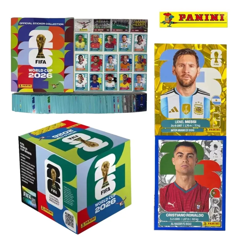 In Stock 2026 Panini FIFA World Cup PANINI Official Sticker Collection Football Souvenir Premium Edition Football Gift