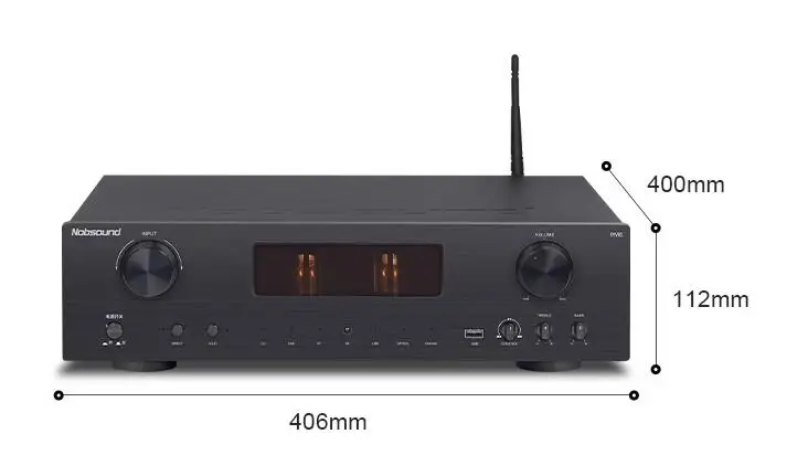 

Nobsound PM6 HIFI stereo 140W*2 Household high-power power amplifier with bluetooth 5.0