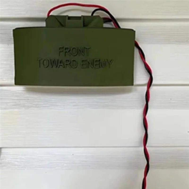 Timbre de puerta ABUL-Ring Cam Claymore Mine, accesorios de minas falsas, réplica para evitar interruptores, timbre de broma para el hogar