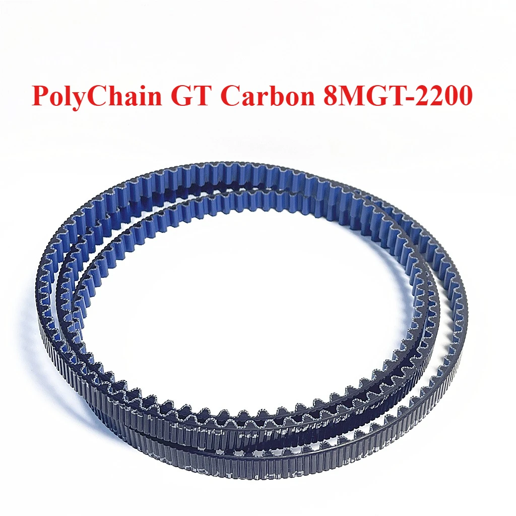 PolyChain GT Carbon 8MGT-2200 275 Teeth Timing Belt Carbon Fiber+PU  for:Motorcycles, Electric Scooters, Industrial Fans Belt