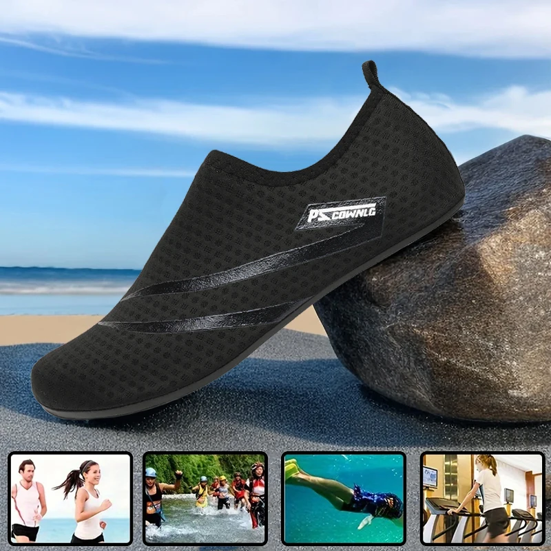 Casual non-slip sneakers Swimming dive socks Summer beach comfortable breathable flats Beachfront water shoes unisex image 3