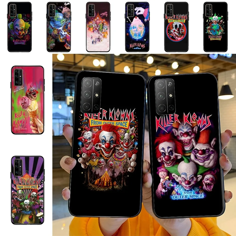 Movie K-Killer Klowns From Outer Space Phone Case For Huawei Honor 10 Lite 9 20 7A 9X 30 50 60 70 Pro Plus Soft Silicone Cover