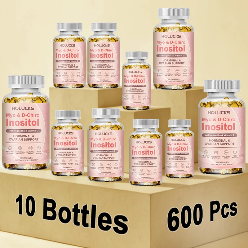 

Капсулы с комплексом инозитола премиум-класса, для гормонального баланса у женщин, поддержки менструального и яичникового здоровья, укрепления иммунитета