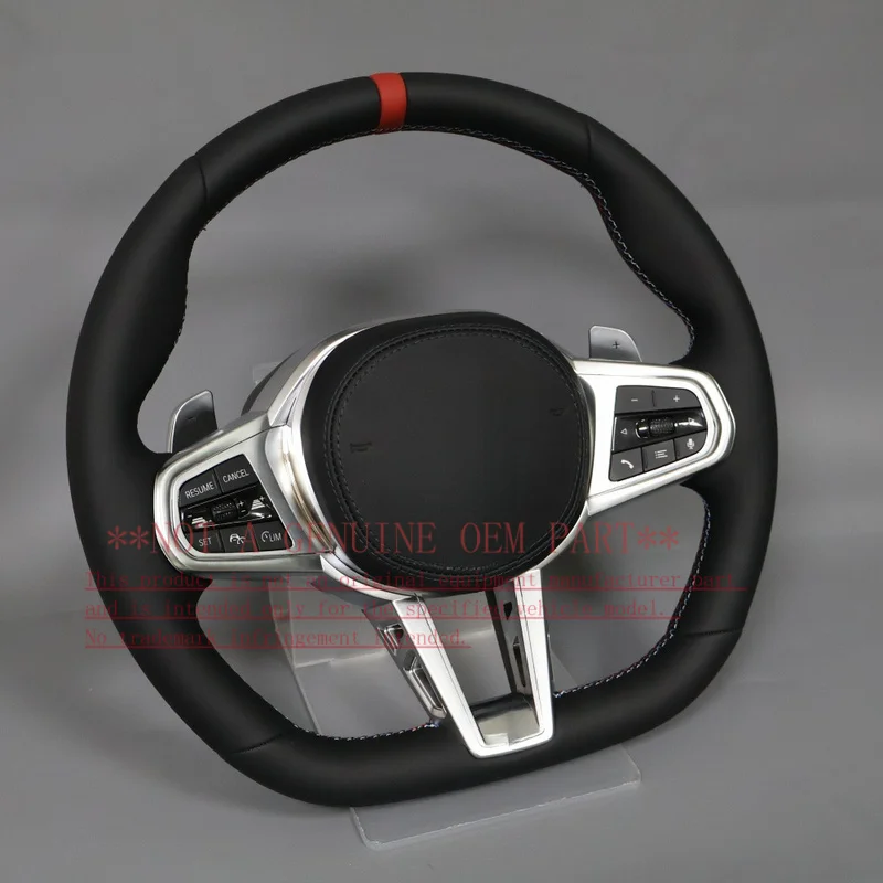 For BMW Steering Wheel Horn Cover CS Genuine Electroplated Silver Assembly for 1 2 3 4 5 6 7 F10 F30 G20 G30 Horn Shell