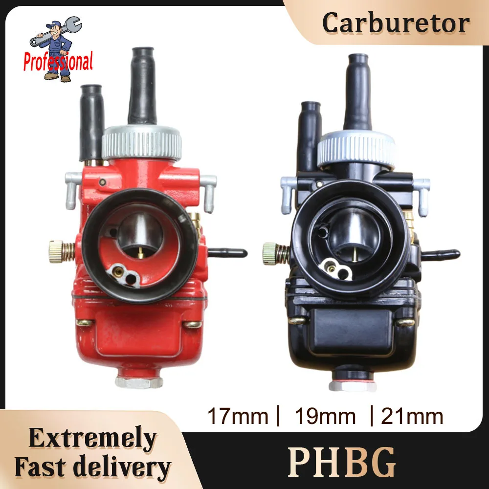 

PHBG Carburetor For Dellorto Phbg 17mm 19mm 21mm JOG50 JOG90 BWS100 50cc To 100cc Racing Scooter Carb Universal Motorcycle Carb