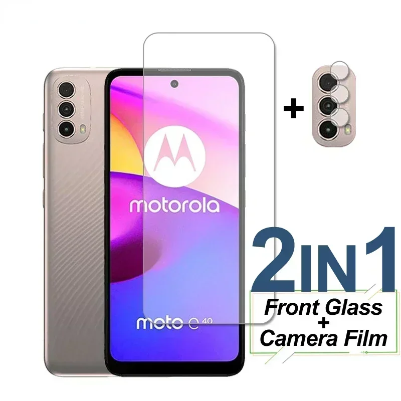 Tempered Glass For Motorola Moto E40 E13 E22 E22i E30 E20 E32 E32S Screen Protector Protective Phone Camera Lens Film Moto E40