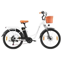 TTGO YY-26ST Electric Bike, 250W Motor, 36V 14.5AH Battery, 26*1.95-inch Tires, 25km/h Max Speed, 100km Max Range, Disc Brake