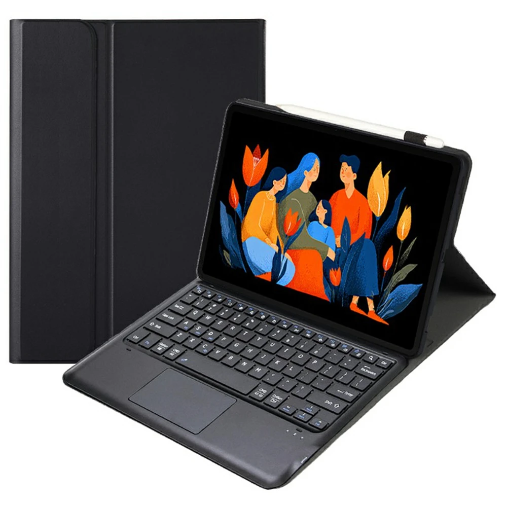 

AM33-A Защитный чехол для Lenovo Xiaoxin Pad 2025 с сенсорной панелью, ультратонкий съемный чехол из ТПУ - черный