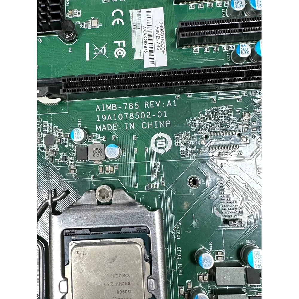 Dual-port High Reliability Industrial Computer Motherboard Supports 6th and 7th Generations AIMB-785 AIMB-785G2