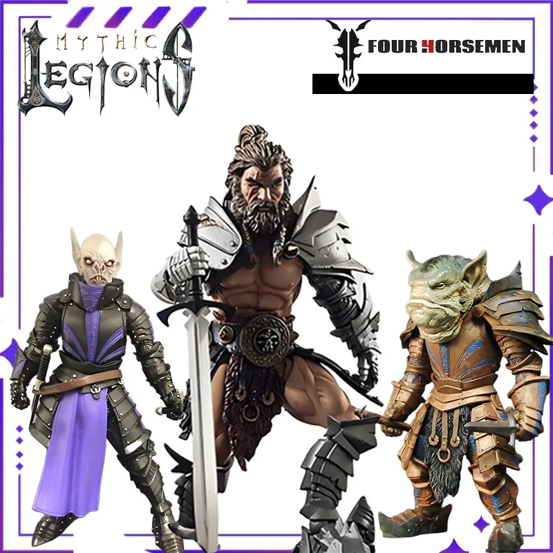[Stock] Four Knights Studio Genuine Mythical Legion Series All Star 2 Conqueror Atreus Finished Model Movable Joint Model Gift