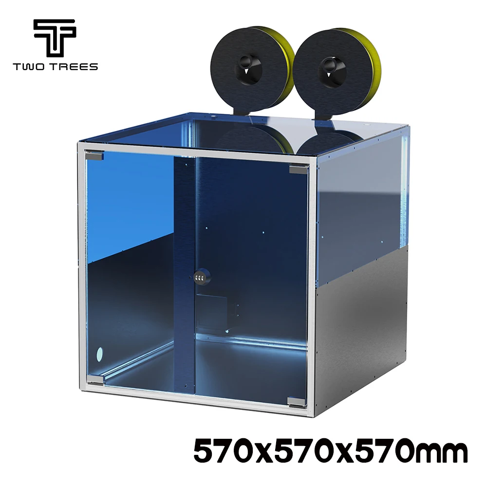 3D Enclosure Acrylic Shell Support Dual Filament 3D Printer Enclosed Case Acrylic Pannel Enclosure Kit Blu-3 3D Printer DIY Kit