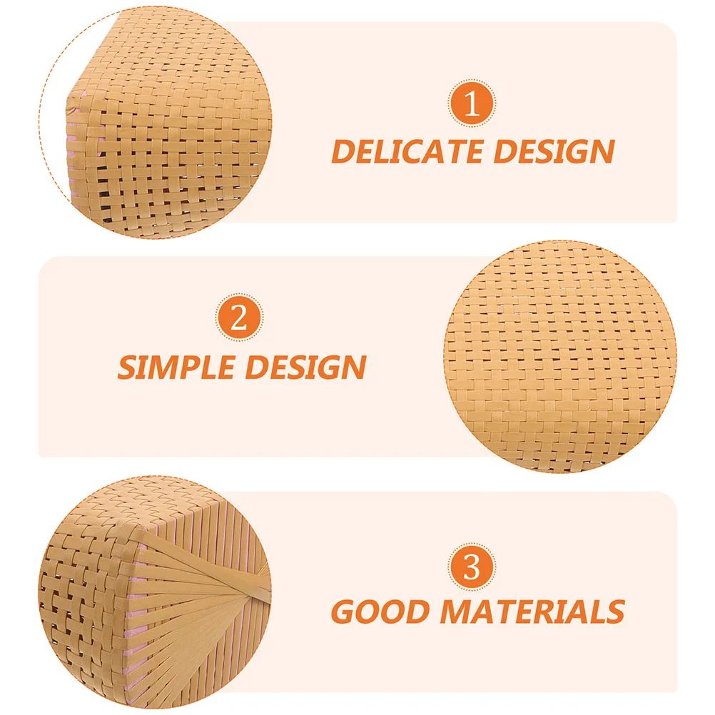 

Sauna Pillow Steam Room Breathable Neck Rest Bath Imitation Rattan 29x16x8 Practical Cervical Pillows Lightweight Portable Head