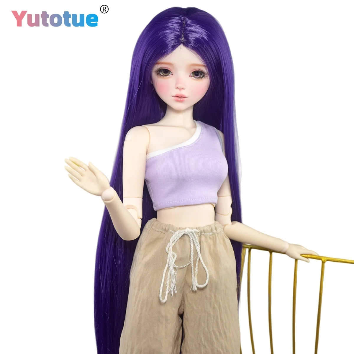 

YUTOTUE 56 см высота женская кукла с длинным париком модная одежда обувь костюм полный комплект 1/3 BJD кукла игрушка реалистичная
