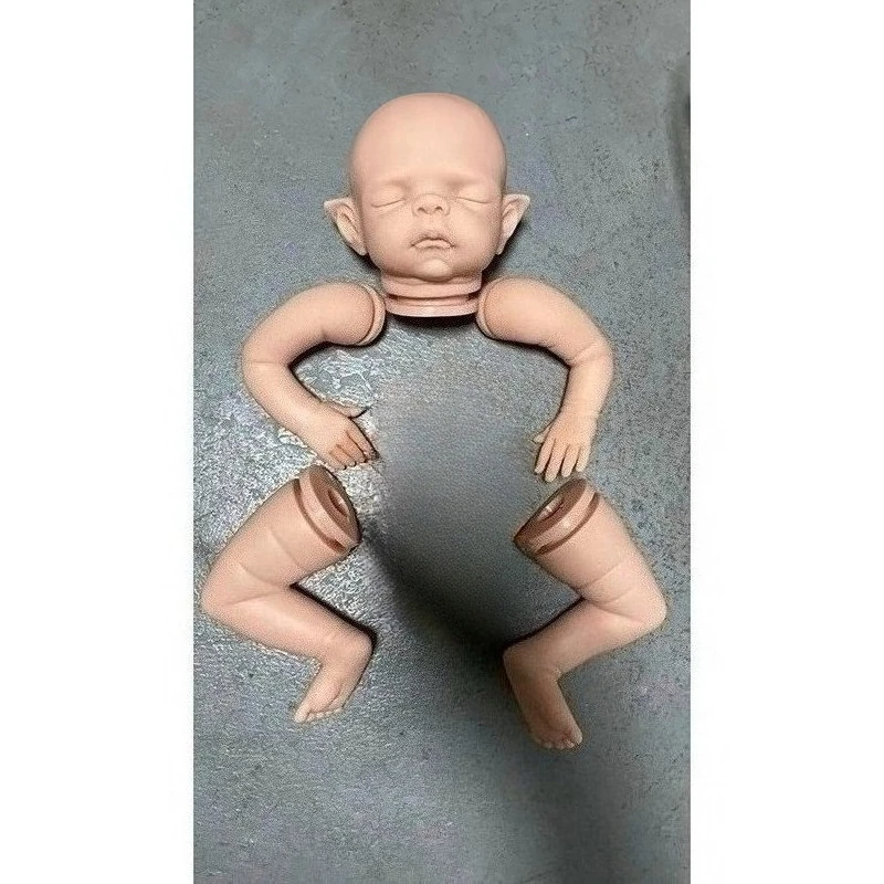 16Inch Reborn Doll Kit Pumpkin Pixie withcloth Body Unfinished Unpainted Doll Parts