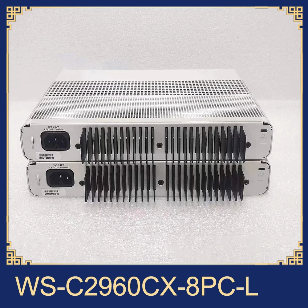 1pcs 8-Port Gigabit POE Powered Desktop Silent Switch Original WS-C2960CX-8PC-L