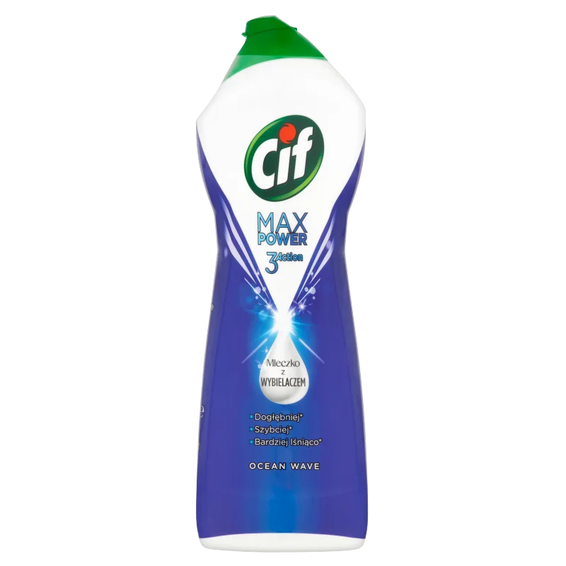 Leche Cif Max Power Ocean Wave con blanqueamiento 1001G