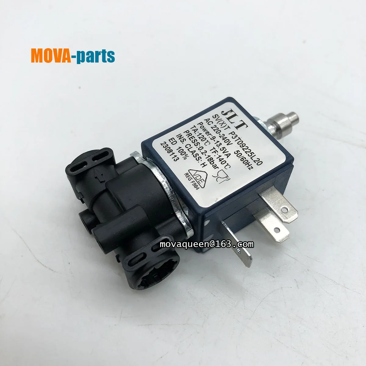 AC220V JLT SV(X)T P3T09225L20 Water Valve Solenoid Valve For Delonghi EC9255 EC9355 EC9355 EC9665 Coffee Machine