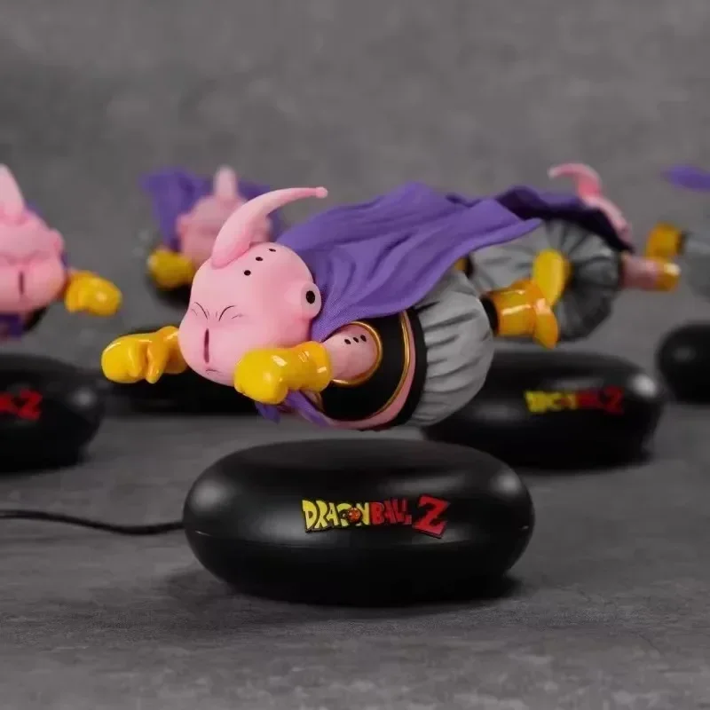 В наличии аниме Dragon Ball Рисунок Buu Фигурка магнитной левитации Majin Buu ПВХ Модель Кукла Коллекция Украшение стола Подарок на заказ