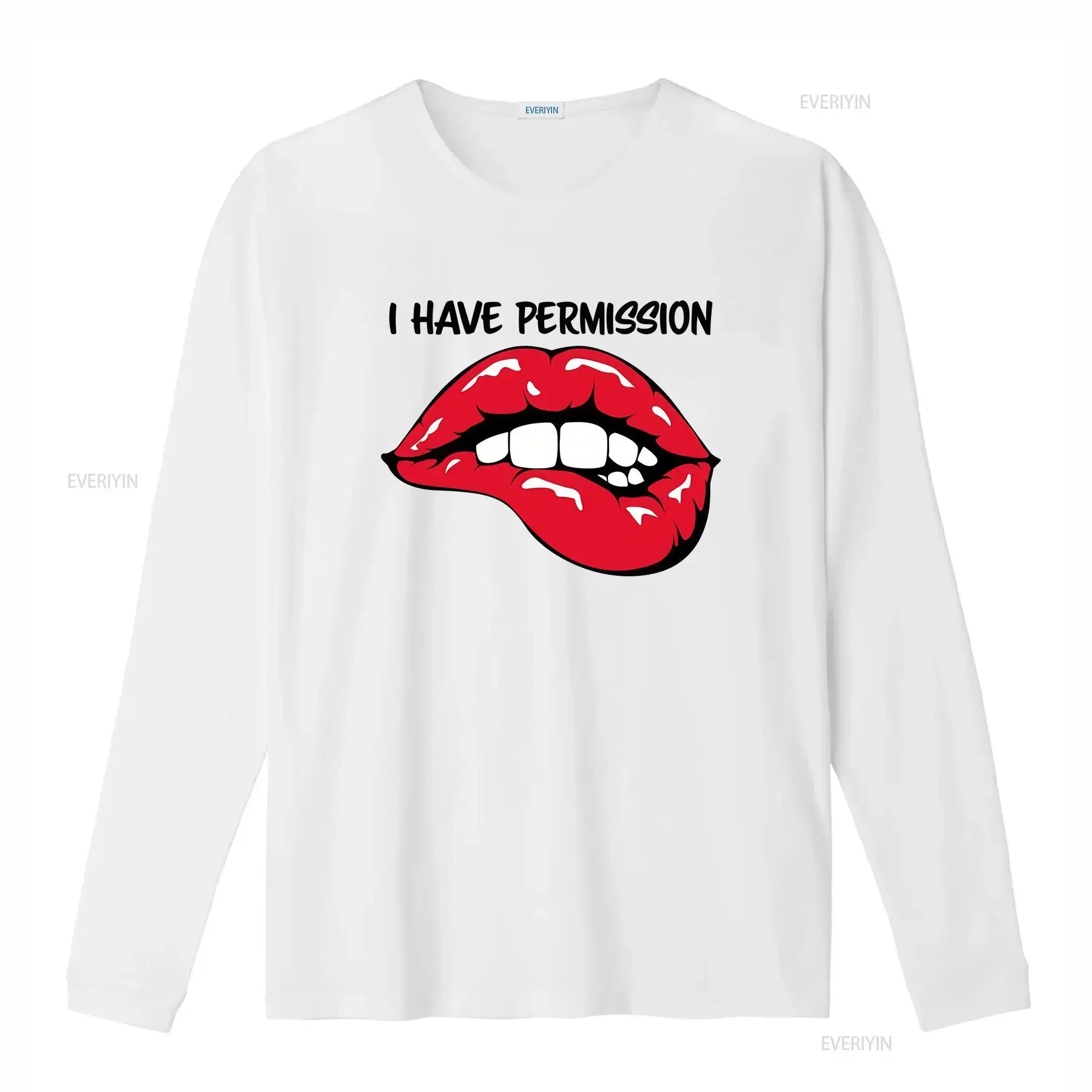 I Have Permission Swinger T Shirt Clothing Lifestyle Please Read The Size Chart vintage Washed Breathable streetwear Stretched