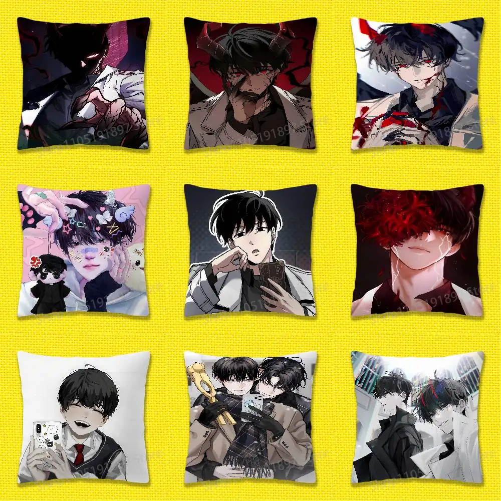 

K-Kim Dokja O-ORV Throw Pillow Case For 55x55cm 40x40cm 45x45cm 50x50cm 30x30cm Square Office Pillowship Cover