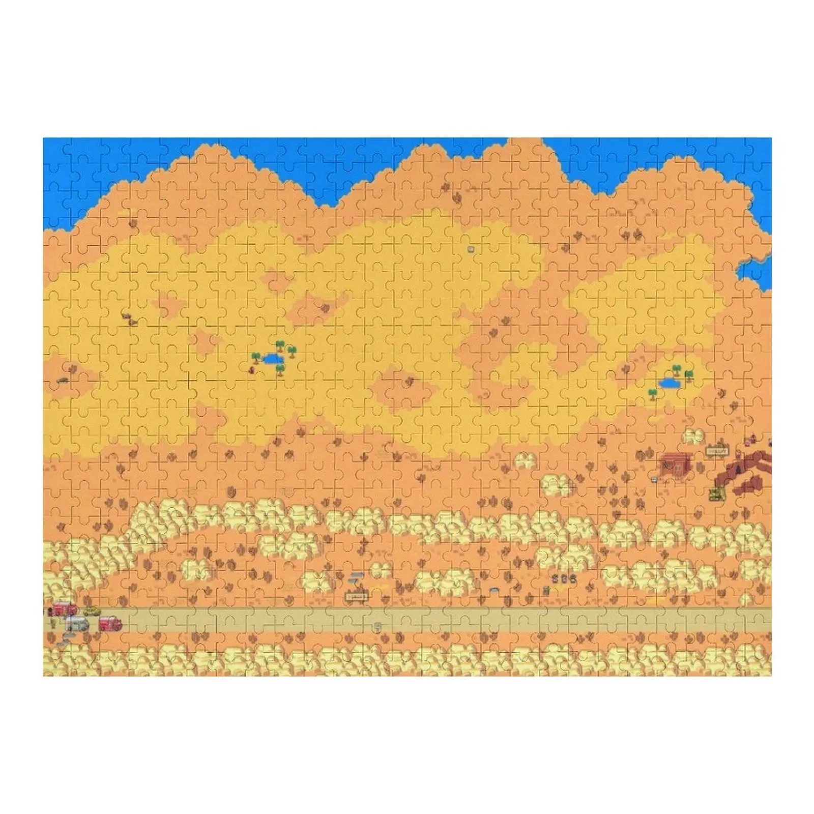 

Earthbound Dunes Map Jigsaw Puzzle Wooden Decor Paintings Wood Photo Personalized Personalized Wooden Name Photo Puzzle