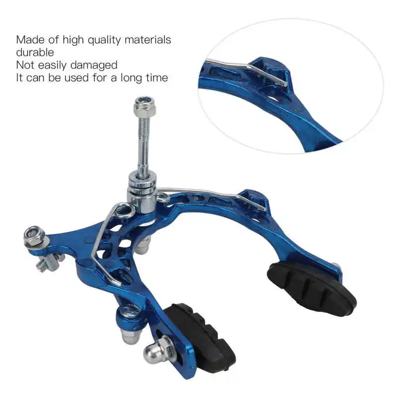 For MTB Bike Brake Caliper Aluminum Alloy High Strength Stable Durable Cycling Accessory for Motorcycle Mountain Bike