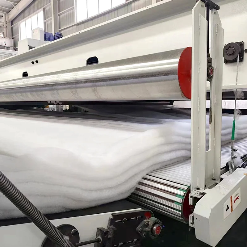 CE Certified Automatic  Carding Machine Absorbent Wool Roll Processing Machine with Core Motor and Bearing Components