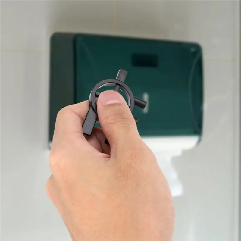 2025 Trend Replacement Paper Towel Dispenser Keys(5Pcs) For Cintas& Sanis, For Home Office School 3-In-1 Toilet Paper Holder Key