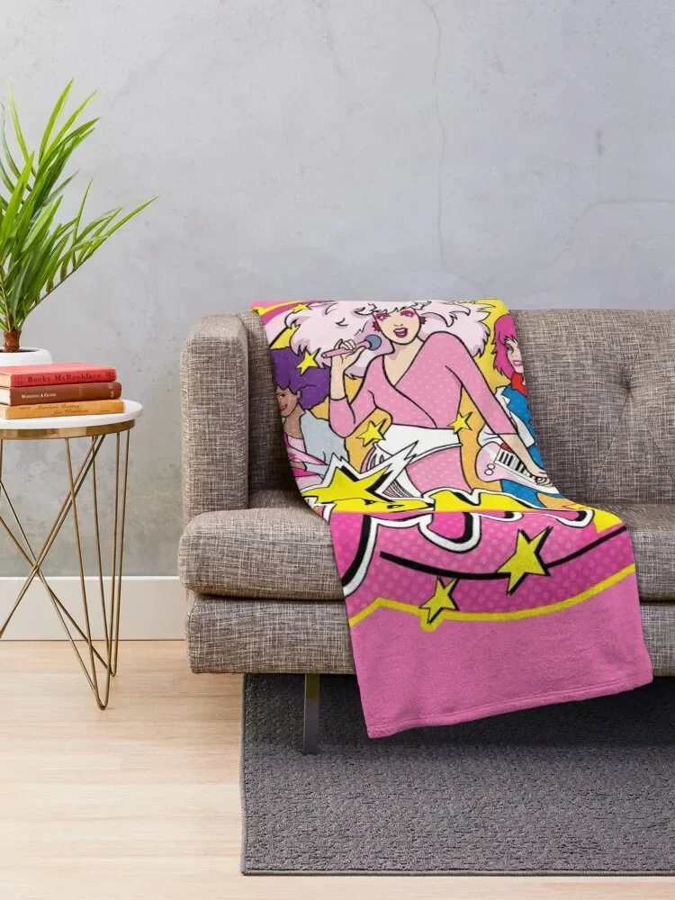 80S Jem and the Holograms HIGH QUALITY Throw Blanket decorative Plaid heavy to sleep Blankets