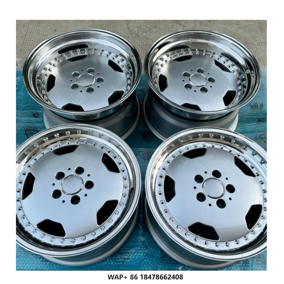 

Bku 3 Piece Forged 5X112 Wheel 17 18 19 Inch Rims Alloy Deep Dish Car Wheel for Mercedes Benz E Class E60 E55 E53 C63 C43 CLA35