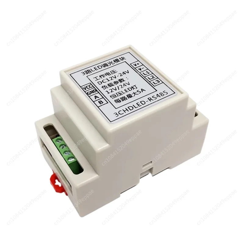 3-Channel LED Dimmer LED Dimmer Module PWM Dimmer-RS485 MODBUS-RGB Light Strip Dimmer