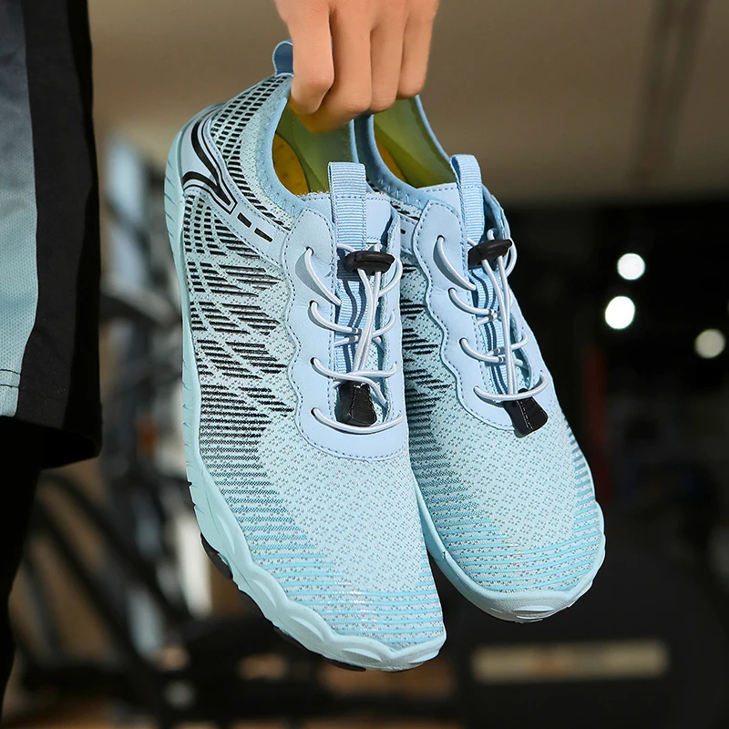 Men Wading Shoes Women Swimming Barefoot Shoe Anti Slip Lightweight Fitness Sneakers Breathable Quick-Drying Beach Sandals