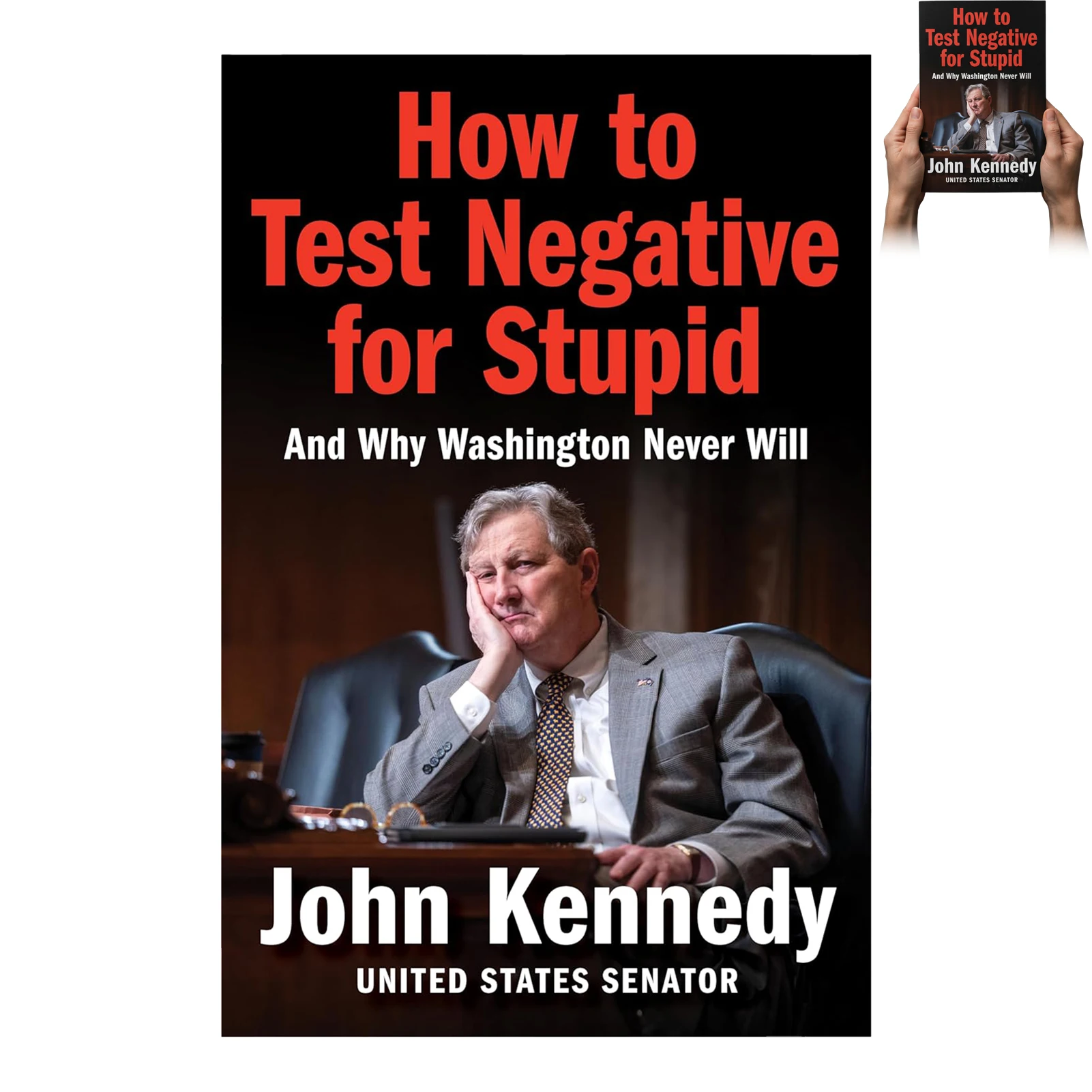 

Book with How To Test Negative For Stupid Theme Witty Political Quotes And Common Sense Insights for Creative Writing